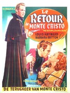 The Return of Monte Cristo - Belgian Movie Poster (xs thumbnail)