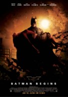 Batman Begins - German Movie Poster (xs thumbnail)