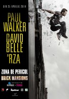 Brick Mansions - Romanian Movie Poster (xs thumbnail)