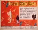 Decision Before Dawn - Movie Poster (xs thumbnail)
