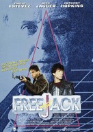 Freejack - German poster (xs thumbnail)