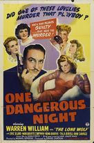 One Dangerous Night - Movie Poster (xs thumbnail)