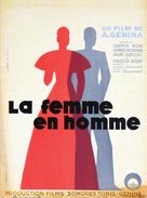 La femme en homme - French Movie Poster (xs thumbnail)