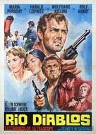 Die Banditen vom Rio Grande - Italian Movie Poster (xs thumbnail)