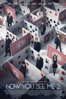 Now You See Me 2 - Danish Movie Poster (xs thumbnail)