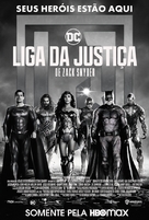 Zack Snyder&#039;s Justice League - Brazilian Movie Poster (xs thumbnail)