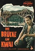 The Bridge on the River Kwai - German poster (xs thumbnail)