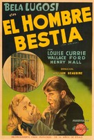 The Ape Man - Argentinian Movie Poster (xs thumbnail)