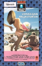 Confessions from a Holiday Camp - Finnish VHS movie cover (xs thumbnail)