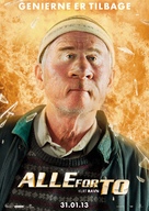 Alle for to - Danish Movie Poster (xs thumbnail)