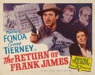 The Return of Frank James - Movie Poster (xs thumbnail)