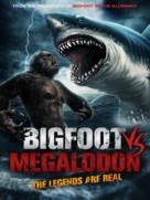 Bigfoot vs Megalodon - Movie Poster (xs thumbnail)