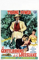 The Mississippi Gambler - Belgian Movie Poster (xs thumbnail)