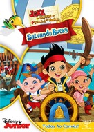 &quot;Jake and the Never Land Pirates&quot; - Brazilian DVD movie cover (xs thumbnail)