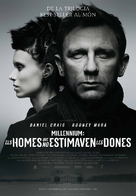The Girl with the Dragon Tattoo - Andorran Movie Poster (xs thumbnail)