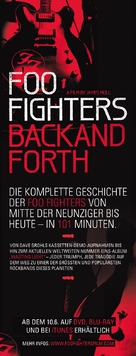 Foo Fighters: Back and Forth - German Video release movie poster (xs thumbnail)