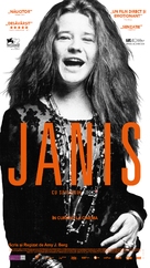 Janis: Little Girl Blue - Romanian Movie Poster (xs thumbnail)