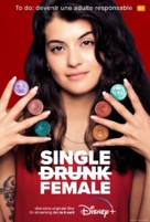 &quot;Single Drunk Female&quot; - French Movie Poster (xs thumbnail)