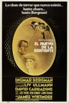 The Serpent&#039;s Egg - Argentinian Movie Poster (xs thumbnail)