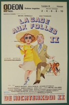 La cage aux folles II - Belgian Movie Poster (xs thumbnail)