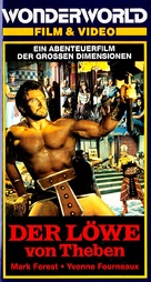 Leone di Tebe - German VHS movie cover (xs thumbnail)