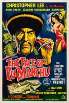 The Face of Fu Manchu - Australian Movie Poster (xs thumbnail)