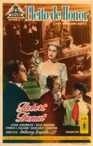 The Winslow Boy - Spanish Movie Poster (xs thumbnail)