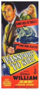 Passport to Suez - Australian Movie Poster (xs thumbnail)