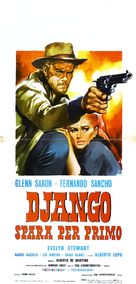 Django spara per primo - Italian Movie Poster (xs thumbnail)