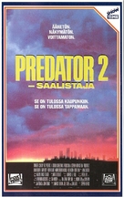 Predator 2 - Finnish VHS movie cover (xs thumbnail)