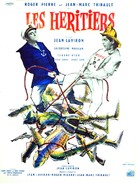 Les h&eacute;ritiers - French Movie Poster (xs thumbnail)