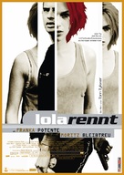 Lola Rennt - German Movie Poster (xs thumbnail)