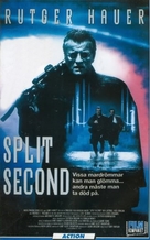 Split Second - Norwegian VHS movie cover (xs thumbnail)