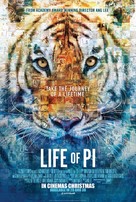 Life of Pi - British Theatrical movie poster (xs thumbnail)