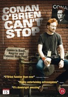Conan O&#039;Brien Can&#039;t Stop - Danish DVD movie cover (xs thumbnail)