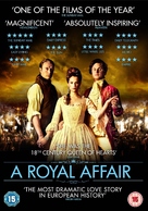 En kongelig aff&aelig;re - British DVD movie cover (xs thumbnail)