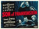Son of Frankenstein - British Re-release movie poster (xs thumbnail)