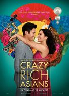 Crazy Rich Asians - Malaysian Movie Poster (xs thumbnail)