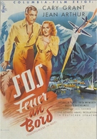 Only Angels Have Wings - German Movie Poster (xs thumbnail)