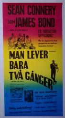 You Only Live Twice - Swedish Movie Poster (xs thumbnail)