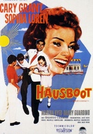 Houseboat - German Movie Poster (xs thumbnail)