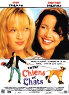 The Truth About Cats &amp; Dogs - French Movie Poster (xs thumbnail)