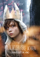 Where the Wild Things Are - German Movie Poster (xs thumbnail)