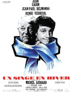Un singe en hiver - French Movie Poster (xs thumbnail)
