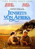 Out of Africa - German DVD movie cover (xs thumbnail)