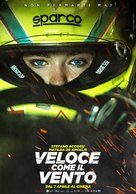 Veloce come il vento - Italian Movie Poster (xs thumbnail)