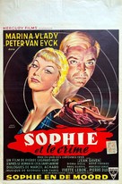 Sophie et le crime - Belgian Movie Poster (xs thumbnail)