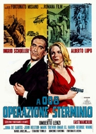 A 008, operazione Sterminio - Italian Movie Poster (xs thumbnail)