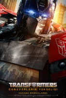 Transformers: Rise of the Beasts - Turkish Movie Poster (xs thumbnail)
