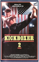 Kickboxer 2: The Road Back - Finnish VHS movie cover (xs thumbnail)